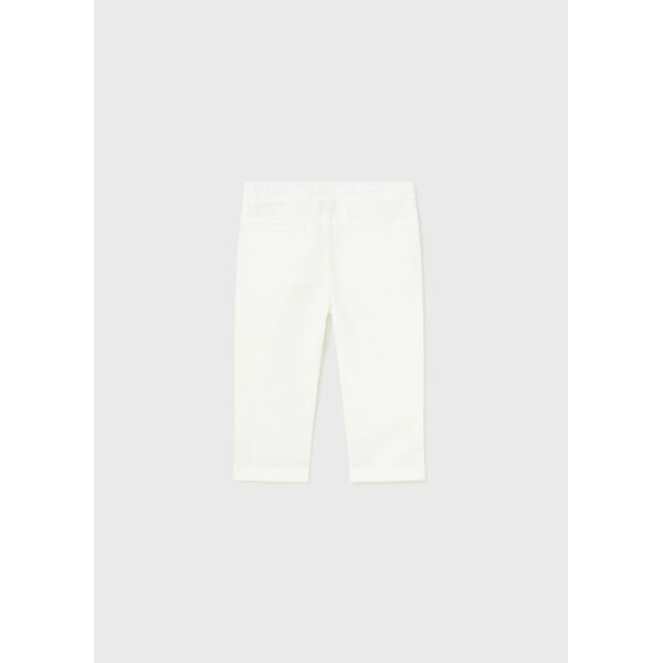 panteloni-loxotsepo-relaxed-lino-moro-leuko-XL-5 ΠΑΙΔΙΚΟ ΠΑΝΤΕΛΟΝΙ ΛΙΝΟ  ΑΓΟΡΙ ΛΕΥΚΟ MAYORAL 24-01541-080 - Image 2