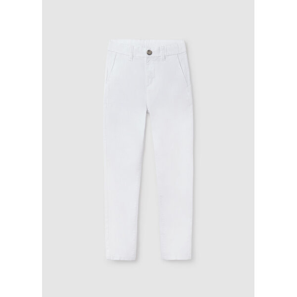 panteloni-loxotsepo-slim-fit-better-cotton-agori-leuko-XL-4 ΠΑΝΤΕΛΟΝΙ ΛΟΞΟΤΣΕΠΟ BASIC ΛΕΥΚΟ ΑΓΟΡΙ MAYORAL 24-00530-012 - Image 1