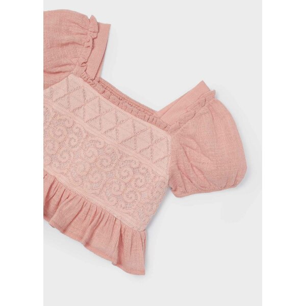 ΜΠΛΟΥΖΑ ΜΕ ΔΑΝΤΕΛΑ ΡΟΖ ΚΟΡΙΤΣΙ MAYORAL 24-03175-036 - Image 4