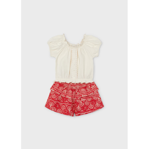 ΣΕΤ ΣΟΡΤΣ  ΚΟΚΚΙΝΟ  ΚΟΡΙΤΣΙ MAYORAL 24-03260-024 - Image 1