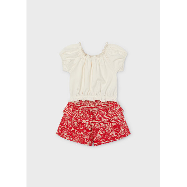 ΣΕΤ ΣΟΡΤΣ  ΚΟΚΚΙΝΟ  ΚΟΡΙΤΣΙ MAYORAL 24-03260-024 - Image 2