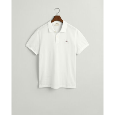 Ανδρικό Polo Gant Shield Pique 2210 Λευκό