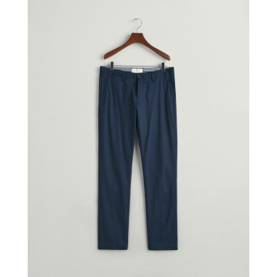 Ανδρική Παντελόνι Gant Slim Sports Chino 1505280 Μπλε
