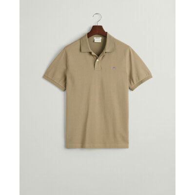 Ανδρικό Polo Gant Shield Pique 2210 Εκρού
