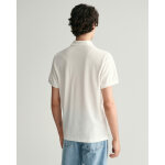Ανδρικό Polo Gant Shield Pique 2210 Λευκό - Image 4