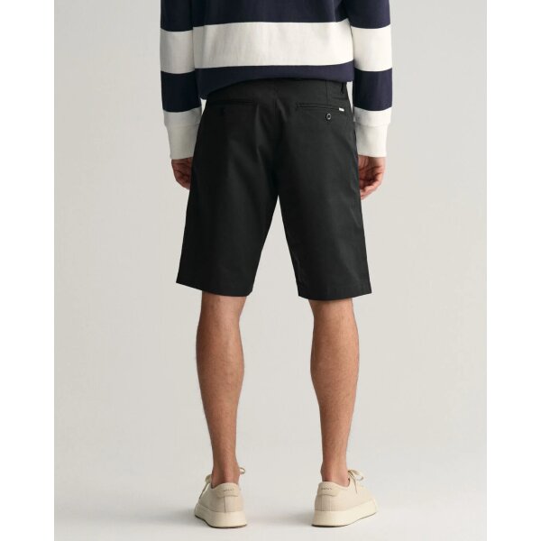 time__1701868525__202401-205066-005-model-bv-1 Ανδρική Βερμούδα Gant Relaxed Twill 205066 Μαύρο - Image 3