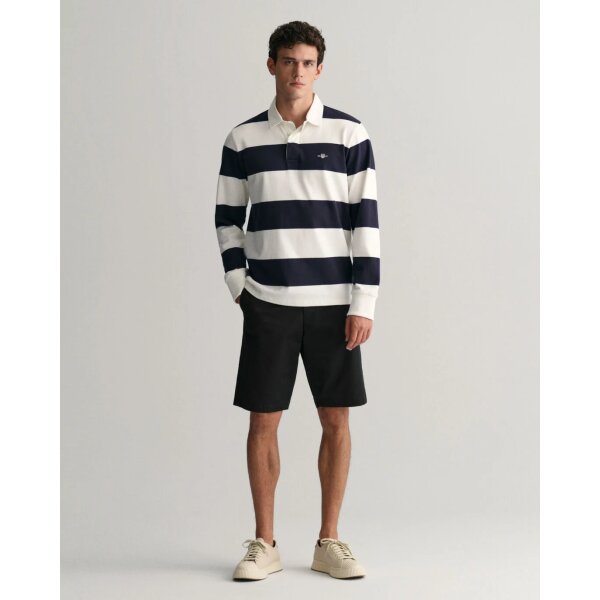 time__1701868821__202401-205066-005-look-fv-1 Ανδρική Βερμούδα Gant Relaxed Twill 205066 Μαύρο - Image 5