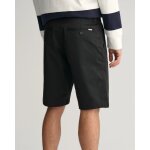 Ανδρική Βερμούδα Gant Relaxed Twill 205066 Μαύρο - Image 7