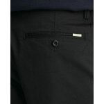 Ανδρική Βερμούδα Gant Relaxed Twill 205066 Μαύρο - Image 8