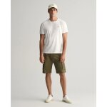 Ανδρική Βερμούδα Gant Cargo Relaxed Twill 205069 Χακί - Image 2