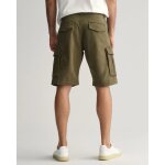 Ανδρική Βερμούδα Gant Cargo Relaxed Twill 205069 Χακί - Image 3