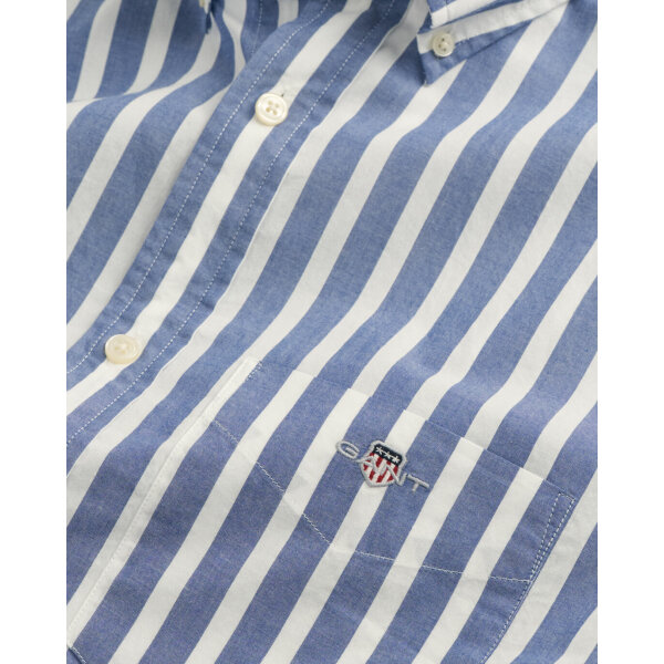 Ανδρικό Πουκάμισο Gant Reg Wide Poplin 3240039 Μπλε - Image 3