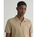 Ανδρικό Polo Gant Shield Pique 2210 Εκρού - Image 5