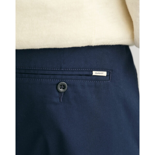 Ανδρική Παντελόνι Gant Slim Sports Chino 1505280 Μπλε - Image 6