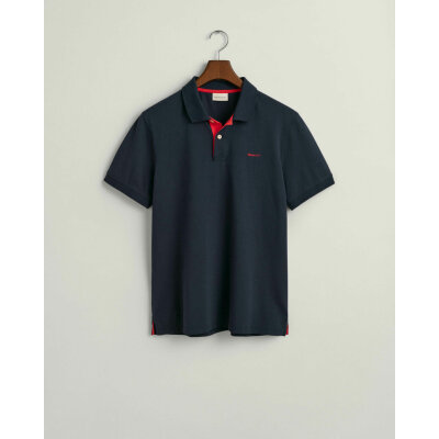Ανδρική Μπλούζα GANT POLO REG CONTRAST PIQUE 2062026 Μπλε