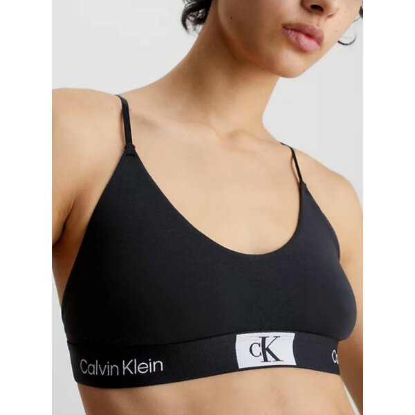 000QF7216E-UB1-01 Calvin Klein Unlined Bralette 000QF7216E-UB1 - Image 2