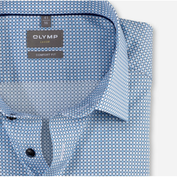 10065411-706x700-1 Ανδρικό Πουκάμισο OLYMP LUXOR COMFORT FIT 10065411 Γαλάζιο - Image 2