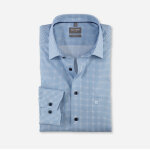 Ανδρικό Πουκάμισο OLYMP LUXOR COMFORT FIT 10065411 Γαλάζιο