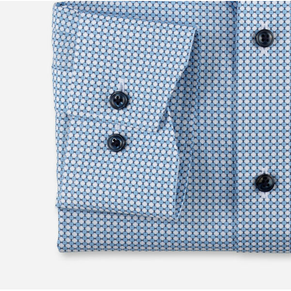 10065411-706x700-4 Ανδρικό Πουκάμισο OLYMP LUXOR COMFORT FIT 10065411 Γαλάζιο - Image 4