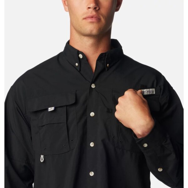 Ανδρικό Πουκάμισο COLUMBIA BAHAMA 1011621 Μαύρο - Image 4