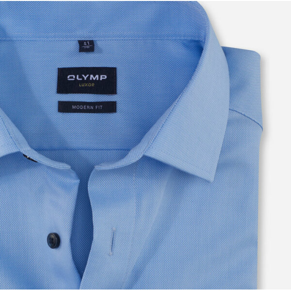 12045411-706x700-1 Ανδρικό Πουκάμισο OLYMP MODERN FIT 12045411 Γαλάζιο - Image 2