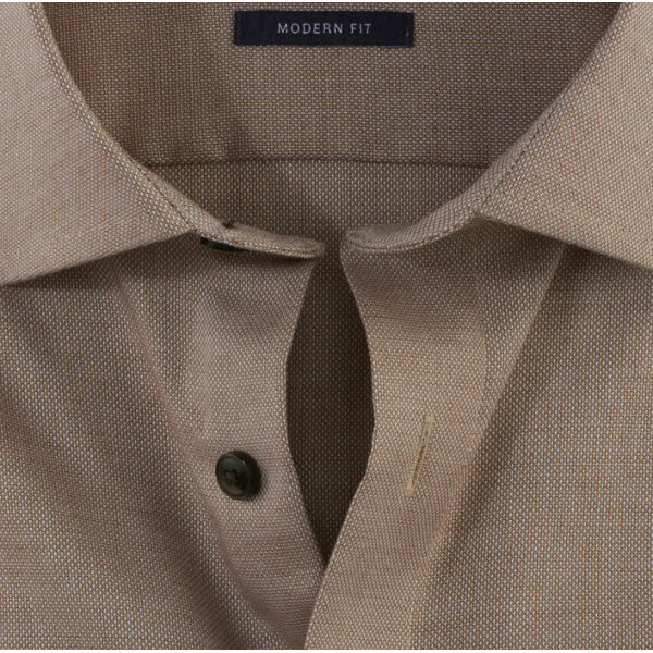 12045422-706x700-3 Ανδρικό Πουκάμισο OLYMP MODERN FIT 12045422 Καφέ - Image 3
