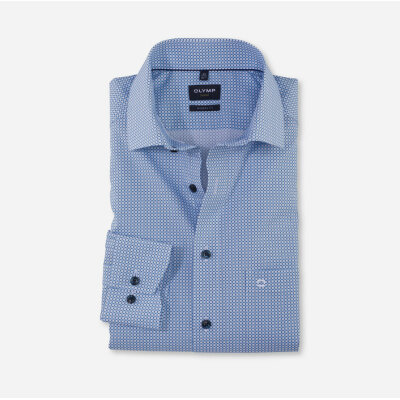 Ανδρικό Πουκάμισο OLYMP MODERN FIT 12065411 Γαλάζιο