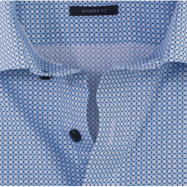 12065411-706x700-3 Ανδρικό Πουκάμισο OLYMP MODERN FIT 12065411 Γαλάζιο - Image 3