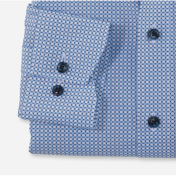 12065411-706x700-4 Ανδρικό Πουκάμισο OLYMP MODERN FIT 12065411 Γαλάζιο - Image 4