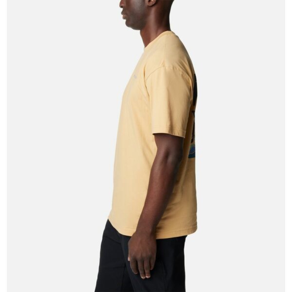 2071701_292_a1_om Ανδρική Μπλούζα COLUMBIA BLACK BUTTE 2071701 Κίτρινη - Image 2