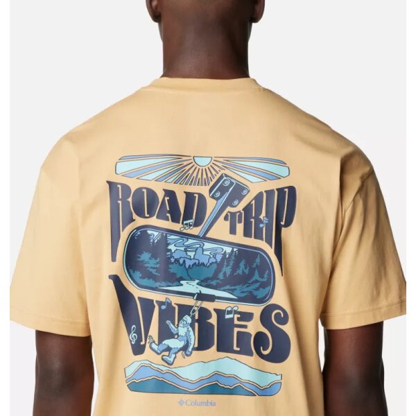 2071701_292_a3_om Ανδρική Μπλούζα COLUMBIA BLACK BUTTE 2071701 Κίτρινη - Image 4