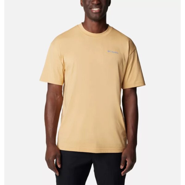 2071701_292_b_om Ανδρική Μπλούζα COLUMBIA BLACK BUTTE 2071701 Κίτρινη - Image 1