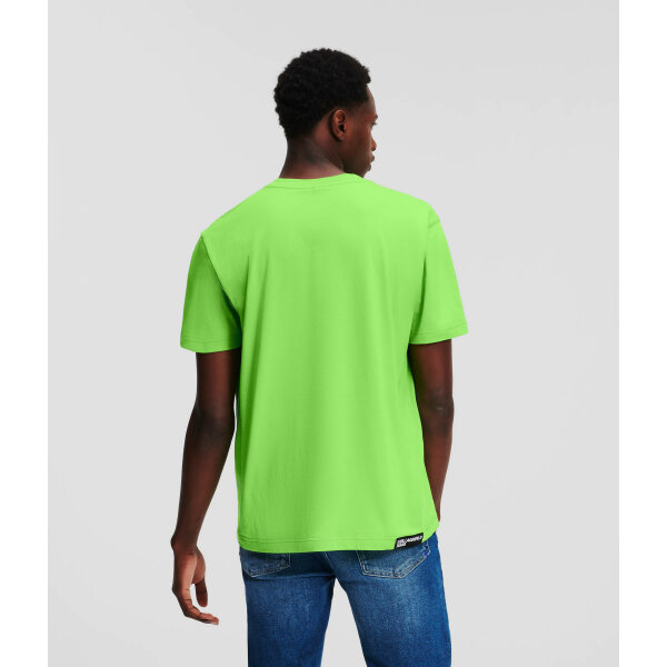 Ανδρική Μπλούζα KARL LAGERFELD REGULAR LOGO 231D1706 Πράσινο - Image 3