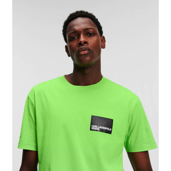 Ανδρική Μπλούζα KARL LAGERFELD REGULAR LOGO 231D1706 Πράσινο - Image 4