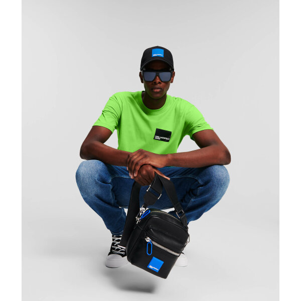 Ανδρική Μπλούζα KARL LAGERFELD REGULAR LOGO 231D1706 Πράσινο - Image 5