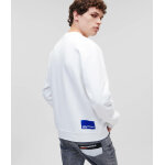 Ανδρική Μπλούζα KARL LAGERFELD REGULAR LOGO 231D1804 Λευκό - Image 2