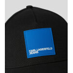 Ανδρικό Καπέλο KARL LAGERFELD JEANS COTTON PATCH CAP 231D3401 Μαύρο - Image 3