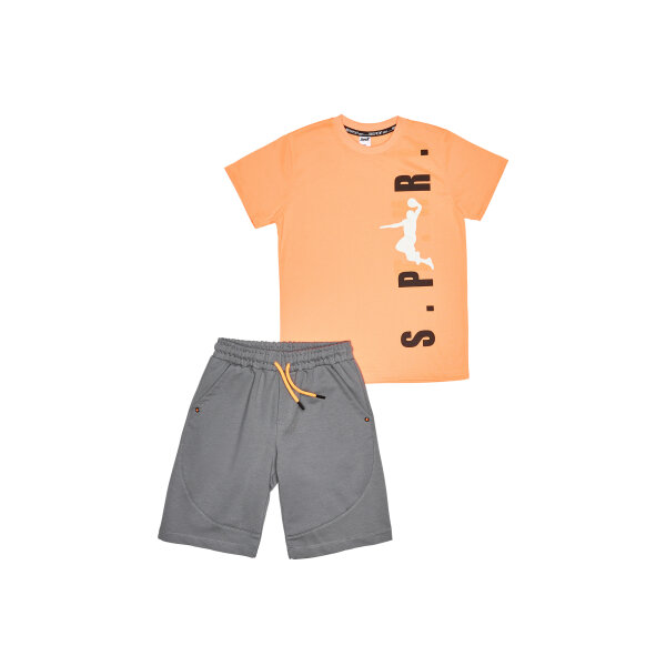 241-3029 ORANGE FLUO A ΣΕΤ ΜΑΚΟ ΒΕΡΜΟΥΔΑ ΑΓΟΡΙ 6-16 ΕΤΩΝ SPRINT 241-3029-723 - Image 1