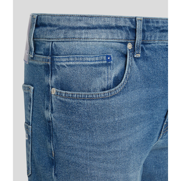 241D1104323_2 Ανδρικό Παντελόνι Τζιν SLIM POCKET 241D1104 Μπλε - Image 2