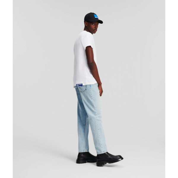 241D1111319_3 Ανδρικό Παντελόνι Τζιν TAPERED DENIM 241D1111 Μπλε Ξεθωριασμένο - Image 3