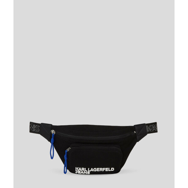 241D3032101_1 Ανδρική Τσάντα KARL LAGERFELD JEANS CANVAS BUMBAG 241D3032 Μαύρο - Image 1