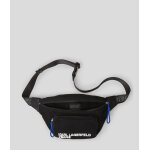 Ανδρική Τσάντα KARL LAGERFELD JEANS CANVAS BUMBAG 241D3032 Μαύρο - Image 5