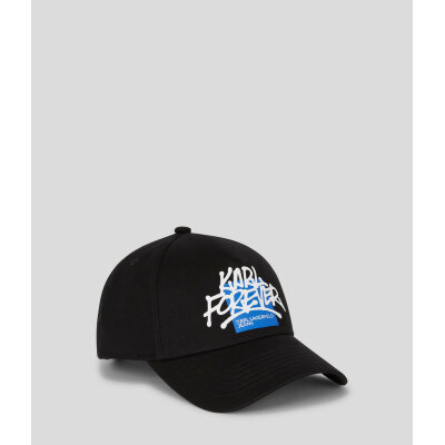 Ανδρικό Καπέλο KARL LAGERFELD JEANS CRAPULE2000 CAP 241D3402 Μαύρο