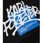 Ανδρικό Καπέλο KARL LAGERFELD JEANS CRAPULE2000 CAP 241D3402 Μαύρο - Image 4