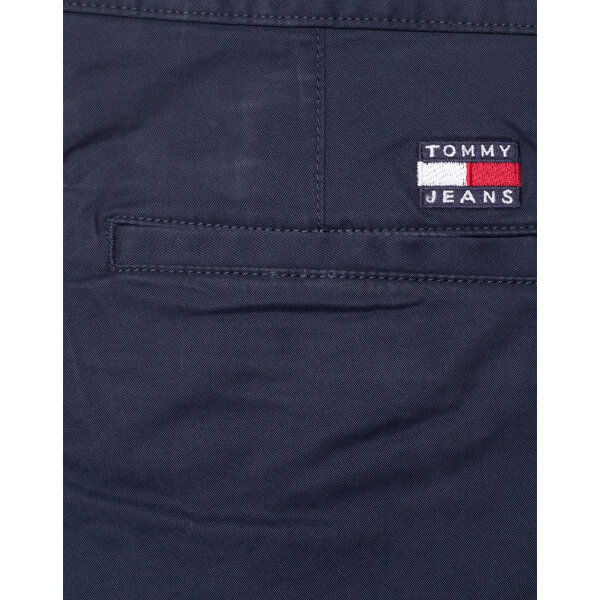 3820ATJEA2300001_DarkBlue_4 Ανδρική Βερμούδα CHINO TOMMY JEANS SCANTON SLIM DM0DM18812 Μπλε - Image 3