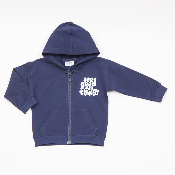 ΠΑΙΔΙΚΗ ΖΑΚΕΤΑ ΕΠΟΧΙΑΚΗ ΜΕ ΚΟΥΚΟΥΛΑ ΜΠΛΕ ΑΓΟΡΙ 1-6 ΕΤΩΝ 45404 - Image 1