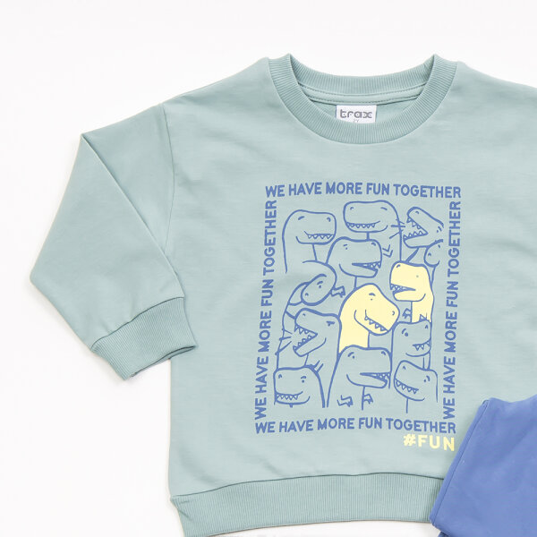 ΣΕΤ ΙΝΤΙΓΚΟ ΠΑΝΤΕΛΟΝΙ/ΜΕΝΤΑ ΜΠΛΟΥΖΑ ΑΓΟΡΙ 1-6 ΕΤΩΝ 45408 - Image 2