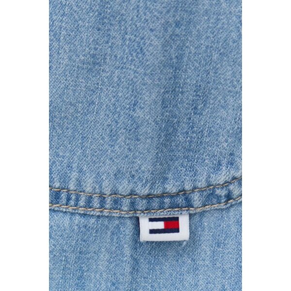 Ανδρικό Πουκάνισο Τζιν Κοντομάνικο TOMMY JEANS DM0DM18958 Μπλε - Image 3