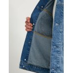 Ανδρικό Μπουφάν Τζιν KARL LAGERFELD LOGO DENIM 241D1401 Μπλε - Image 4