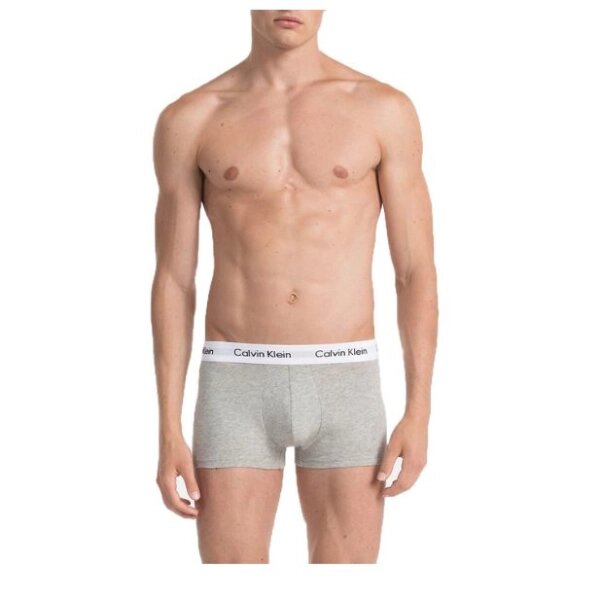 Ανδρικά Εσώρουχα CALVIN KLEIN U2664 Μαύρο Λευκό Γκρί - Image 4